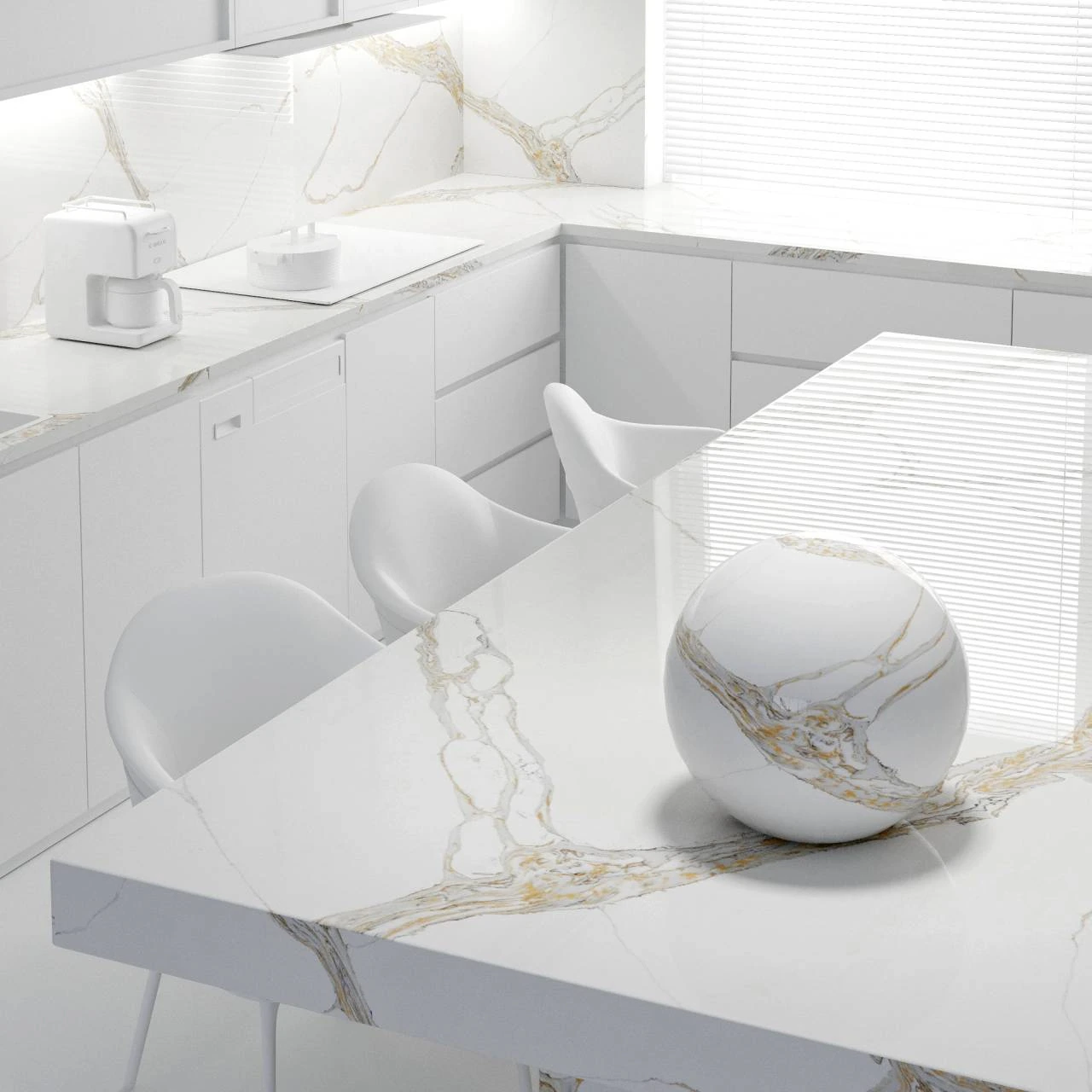 Calacatta Borghini — пример работы