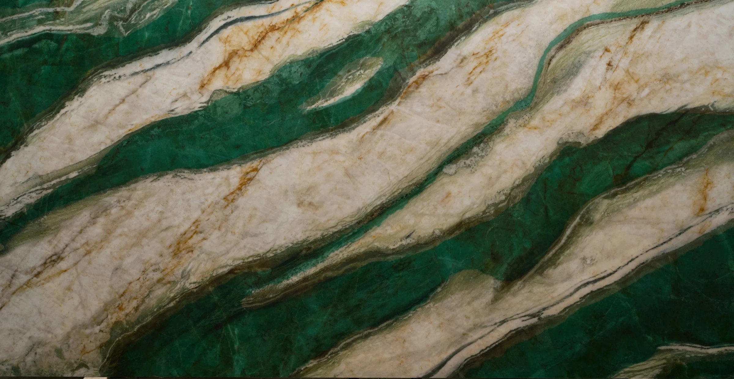 Calacatta Emerald Dreams — пример работы