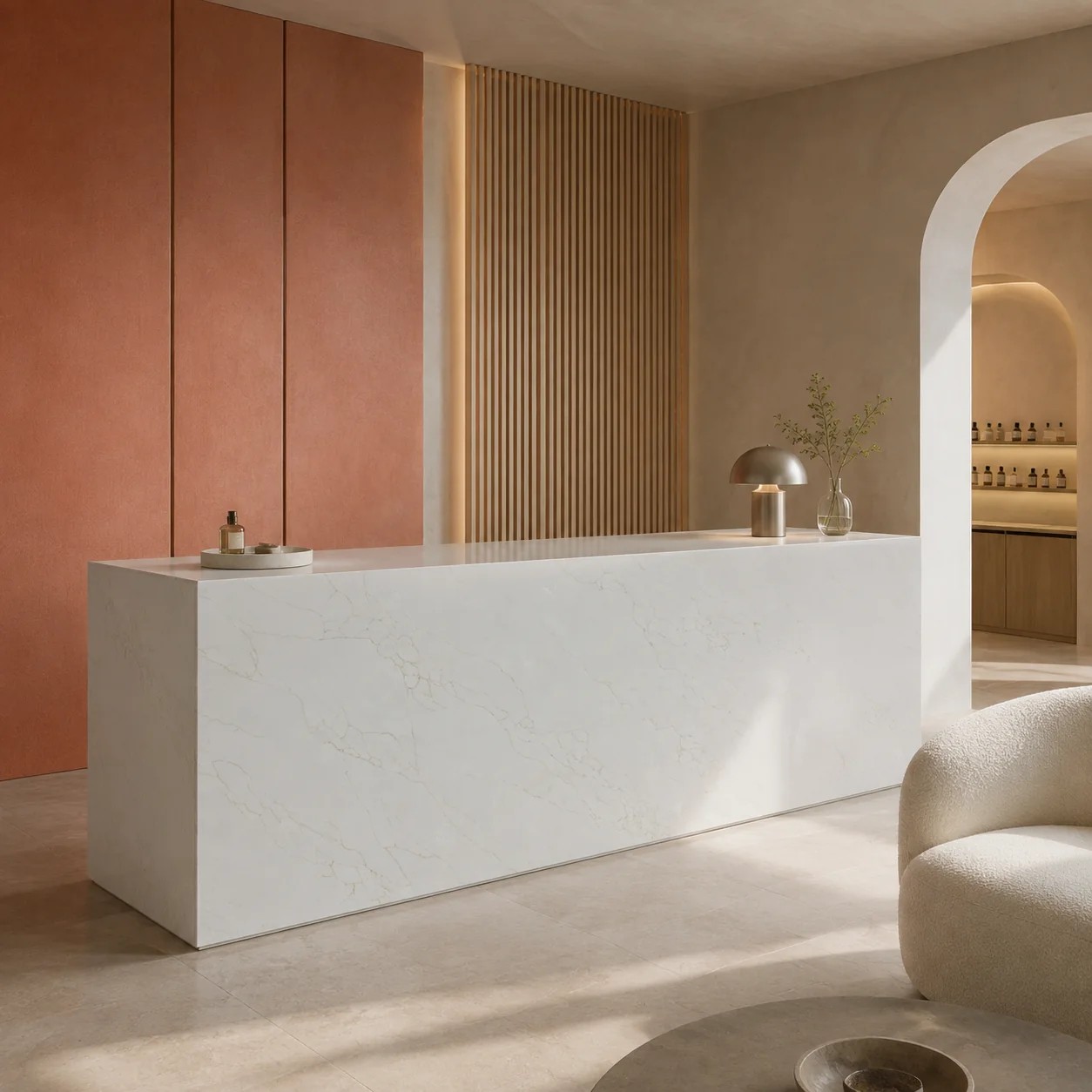 Calacatta Mirage — пример работы