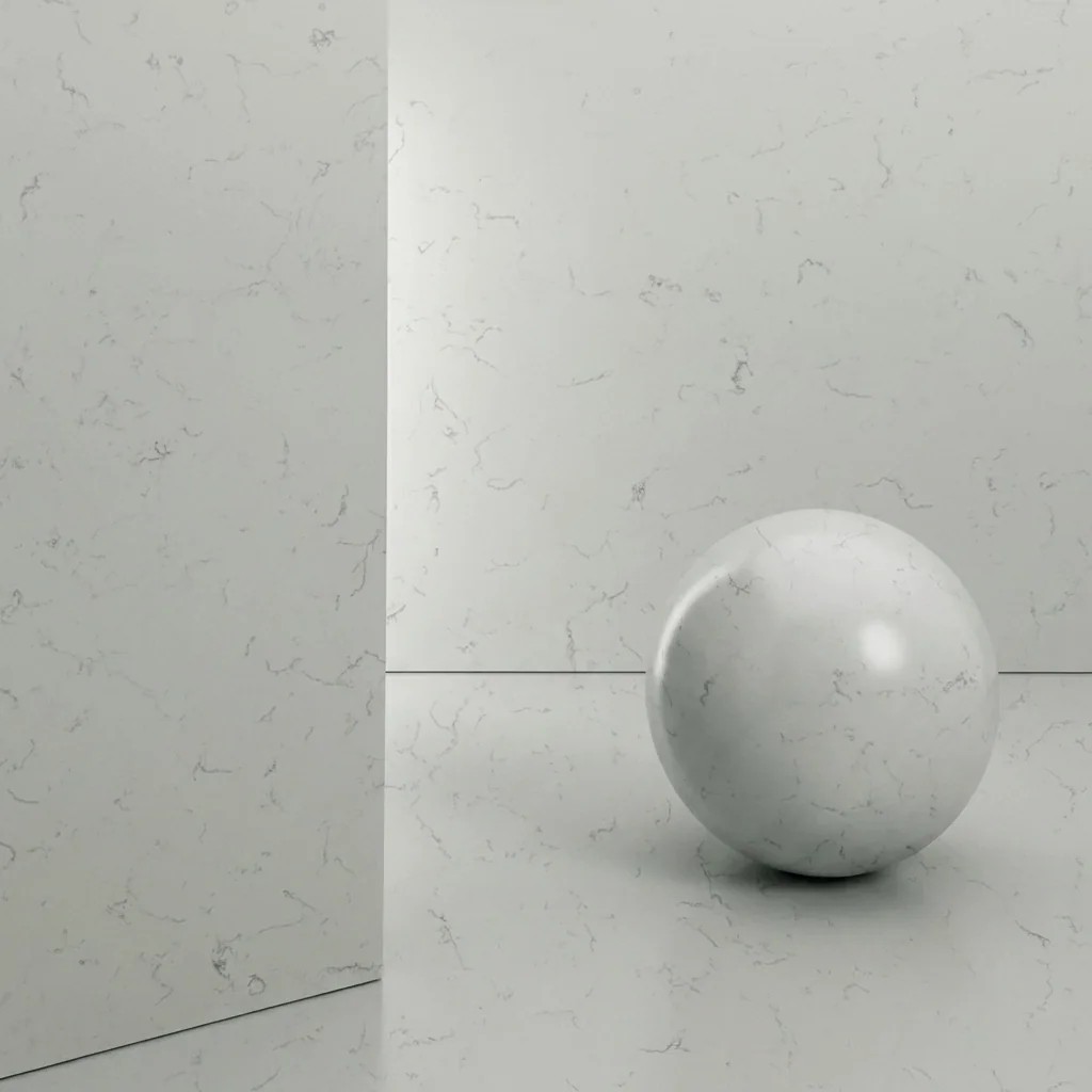 White Carrara — пример работы