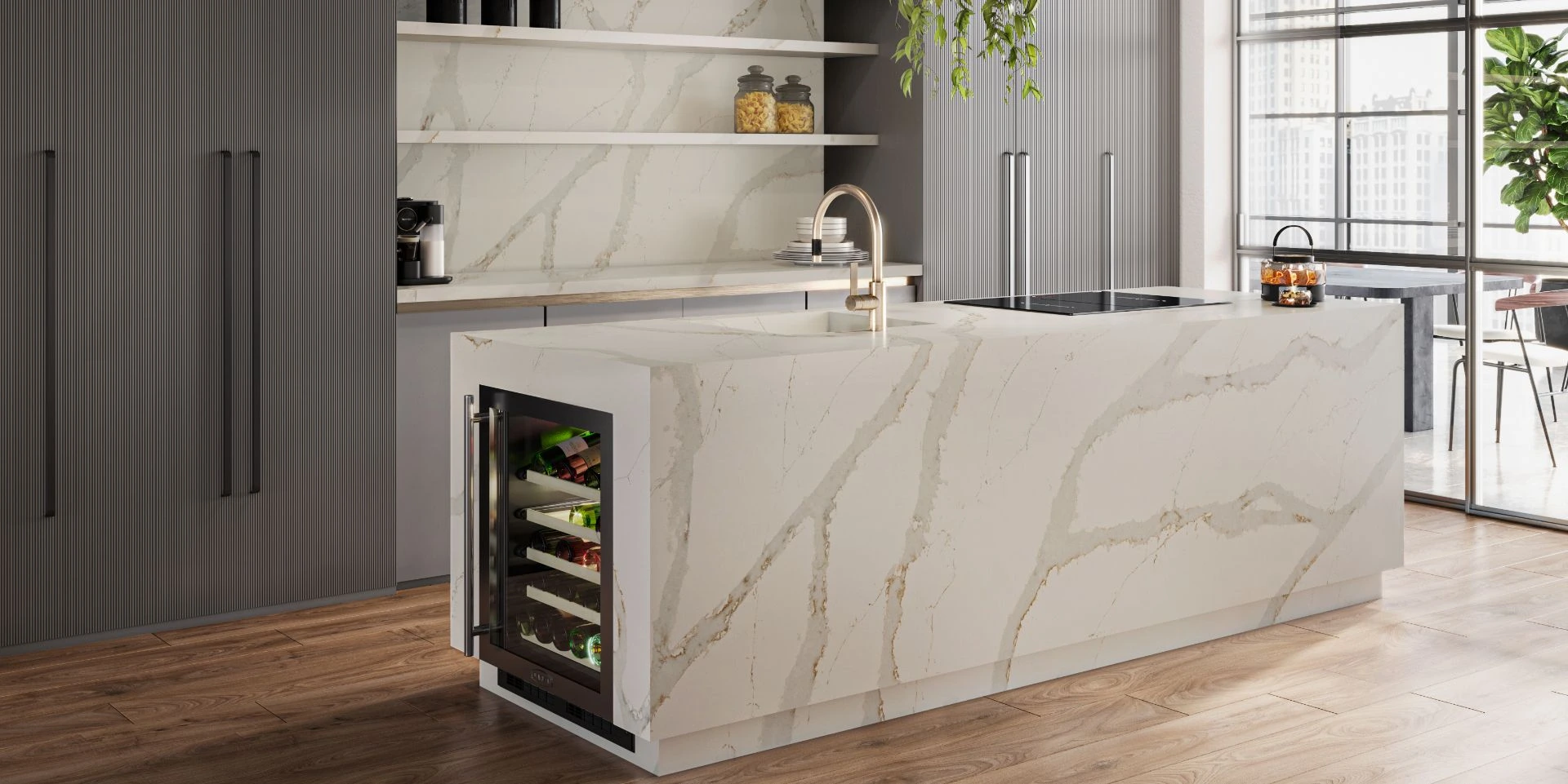 Calacatta Capri — пример работы